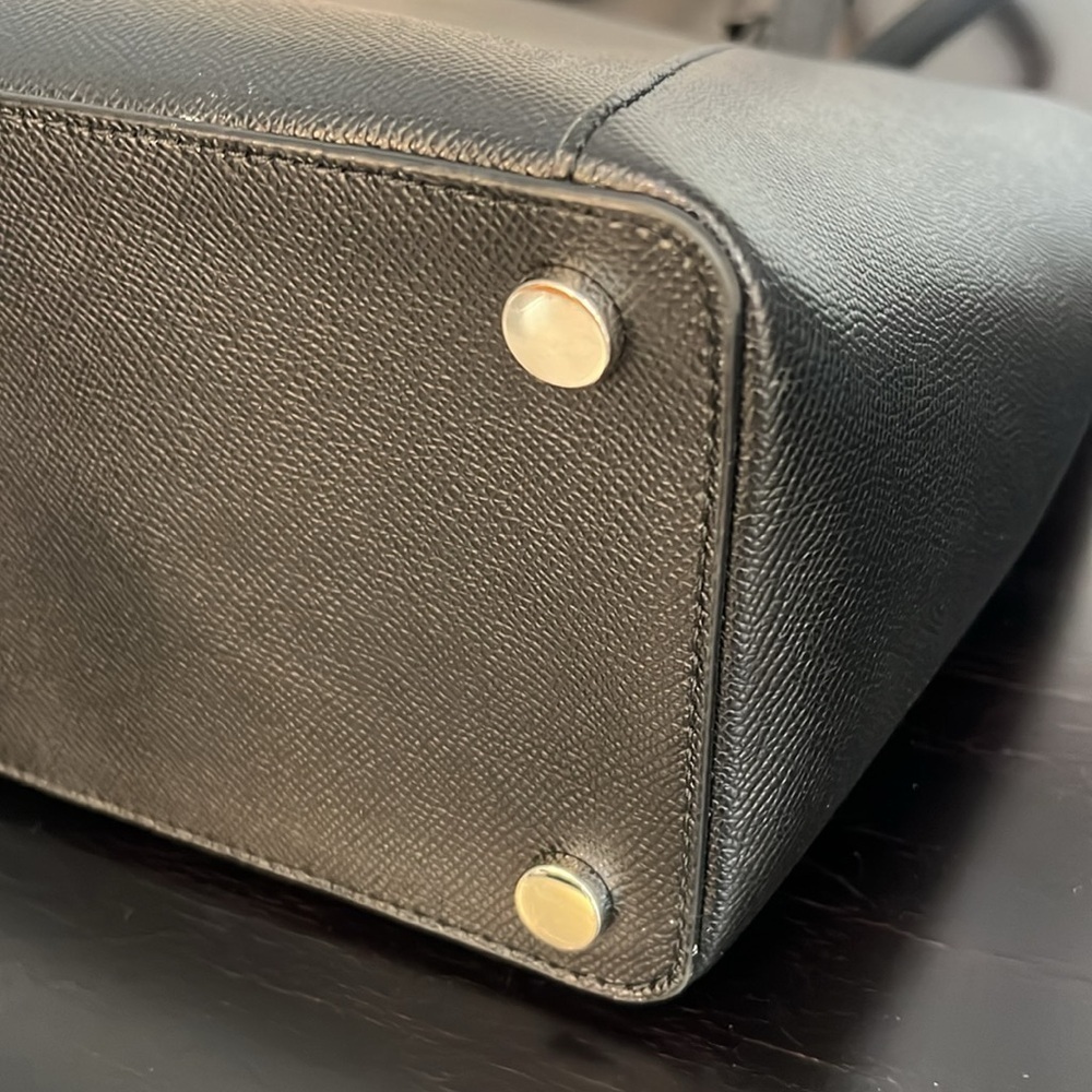 Michael Kors Maddie Medium Leather Tote shoulder bag, black, like new! - Picture 9 of 15